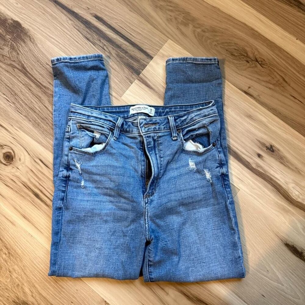 Abercrombie-fitch Women's Blue Jeans